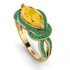 Milgrain Marquise Citrine Engagement Ring - Marley No. 604 image 1
