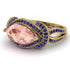 Milgrain Marquise Morganite Engagement Ring - Marley No. 913 image 2