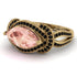 Milgrain Marquise Morganite Engagement Ring - Marley No. 907 image 2