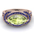 Milgrain Marquise Peridot Engagement Ring - Marley No. 714 image 2