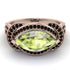 Milgrain Marquise Peridot Engagement Ring - Marley No. 708 image 2