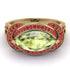 Milgrain Marquise Peridot Engagement Ring - Marley No. 710 image 2