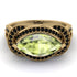 Milgrain Marquise Peridot Engagement Ring - Marley No. 707 image 2