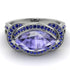 Milgrain Marquise Tanzanite Engagement Ring - Marley No. 215