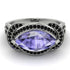 Milgrain Marquise Tanzanite Engagement Ring - Marley No. 209