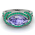 Milgrain Marquise Tanzanite Engagement Ring - Marley No. 206