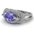Milgrain Marquise Tanzanite Engagement Ring - Marley No. 203 image 3