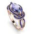 Milgrain Marquise Tanzanite Engagement Ring - Marley No. 214 image 1