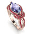 Milgrain Marquise Tanzanite Engagement Ring - Marley No. 211 image 1