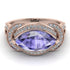 Milgrain Marquise Tanzanite Engagement Ring - Marley No. 202