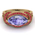 Milgrain Marquise Tanzanite Engagement Ring - Marley No. 210