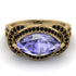 Milgrain Marquise Tanzanite Engagement Ring - Marley No. 207