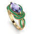 Milgrain Marquise Tanzanite Engagement Ring - Marley No. 204