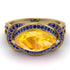 Milgrain Marquise Yellow Diamond Engagement Ring - Marley No. 1013 image 3