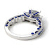 Modern Geometric Diamond Gold Engagement Ring - Beverly No. 63 image 3