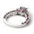 Modern Geometric Diamond Gold Engagement Ring - Beverly No. 48 image 3