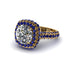 Diamond Pave Double Halo Engagement Ring - Eve No. 61