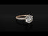 Hidden Halo Round Diamond Engagement Ring - Ashley No. 2