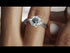 A Lady's Rose Black Diamond Ring - Elena no. 15