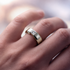 Princess Cut Diamond Solitaire Wedding Band - Lane No. 3 image 5