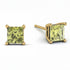Princess Cut Stud Earrings - Kenia No. 701