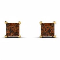 Princess Cut Stud Earrings - Kenia No. 1101 image 1