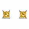 Princess Cut Stud Earrings - Kenia No. 1003