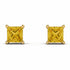 Princess Cut Stud Earrings - Kenia No. 601