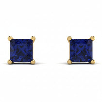 Princess Cut Stud Earrings - Kenia No. 13 image 1