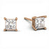 Princess Cut Stud Earrings - Kenia No. 2
