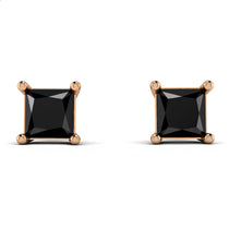 Princess Cut Stud Earrings - Kenia No. 8 image 1