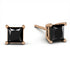 Princess Cut Stud Earrings - Kenia No. 8 image 2