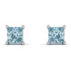 Princess Cut Stud Earrings - Kenia No. 403