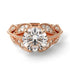 Diamond Majestic Leaf Gold Engagement Ring - Makenna No. 2