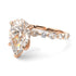 Pear-Cut Diamond Halo Engagement Ring - Nylah No. 2
