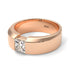 Princess Cut Diamond Solitaire Wedding Band - Lane No. 2