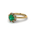 Diamond Crown Halo Engagement Ring - Annie No. 4
