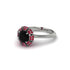 Ruby Crown Halo Engagement Ring - Annie No. 54 image 3