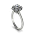 Diamond Crown Halo Engagement Ring - Annie No. 3 image 2