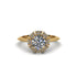 Diamond Crown Halo Engagement Ring - Annie No. 1