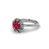 Diamond Crown Halo Engagement Ring - Annie No. 12
