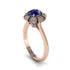 Diamond Crown Halo Engagement Ring - Annie No. 14