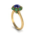 Emerald Crown Halo Engagement Ring - Annie No. 28