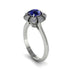Diamond Crown Halo Engagement Ring - Annie No. 15 image 2
