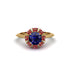 Ruby Crown Halo Engagement Ring - Annie No. 58 image 1