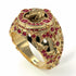 Ruby Bespoke Elephant Men’s Fashion Ring - Charles No. 10