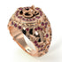 Ruby Cobra Gold Men's Fashion Ring - Waylon No. 11