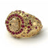 Ruby Majestic Eagle Men’s Fashion Ring - Caleb No. 10