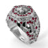 Ruby Owl Gold Men's Fashion Ring - Adrian No. 12
