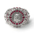 Ruby Owl Gold Men's Fashion Ring - Adrian No. 12